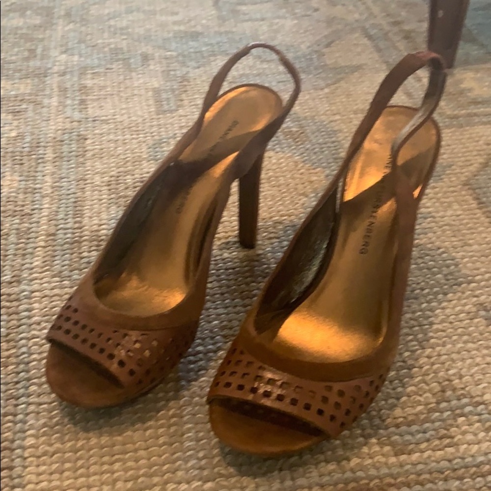 Diane Von Furstenberg Suede Sandals